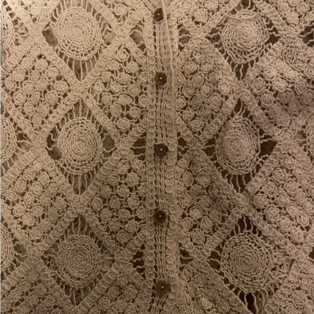 Crochet Women Sweater - Picture 3 of 6